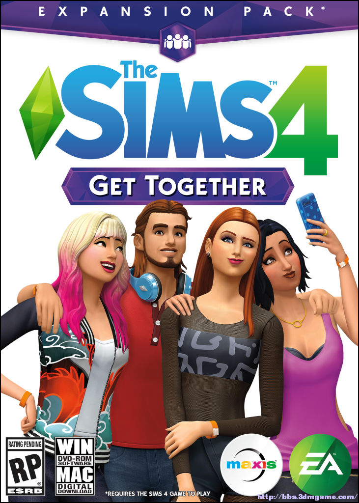 第二部资料片《模拟人生4:同欢共乐(the sims 4: get together)》将于