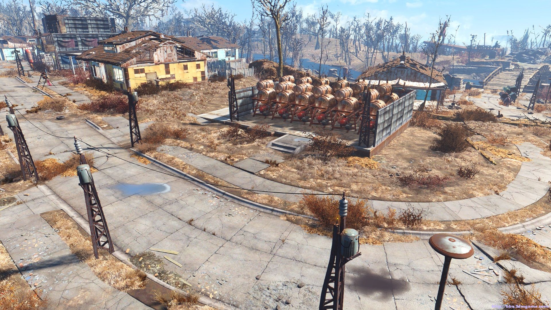 === 模拟辐射iv === 都来晒晒自己的建筑城镇基地 === - 《辐射4》