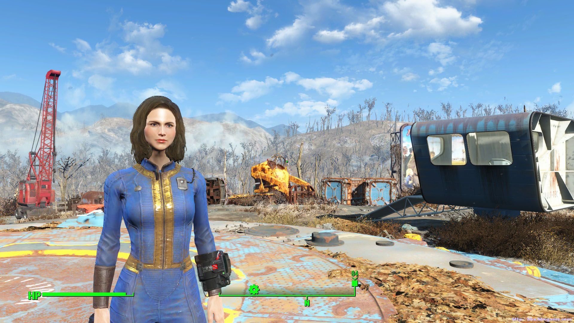 用了face ripper给派普换脸依旧是这么奇怪啊 - 《辐射4》 - 3dmgame