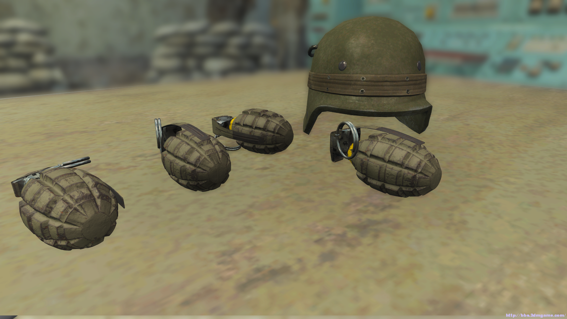 【n网新货】二战美军mk 2碎片手雷 mk. ii frag grenade by rivernl