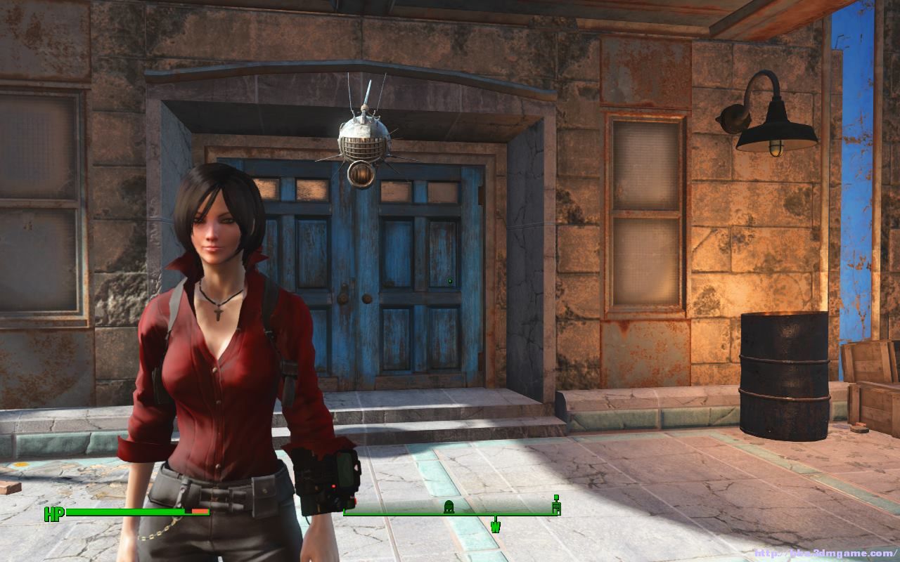 捏了一个艾达王,不知道咋样 - 《辐射4》 - 3dmgame论坛 - powered by