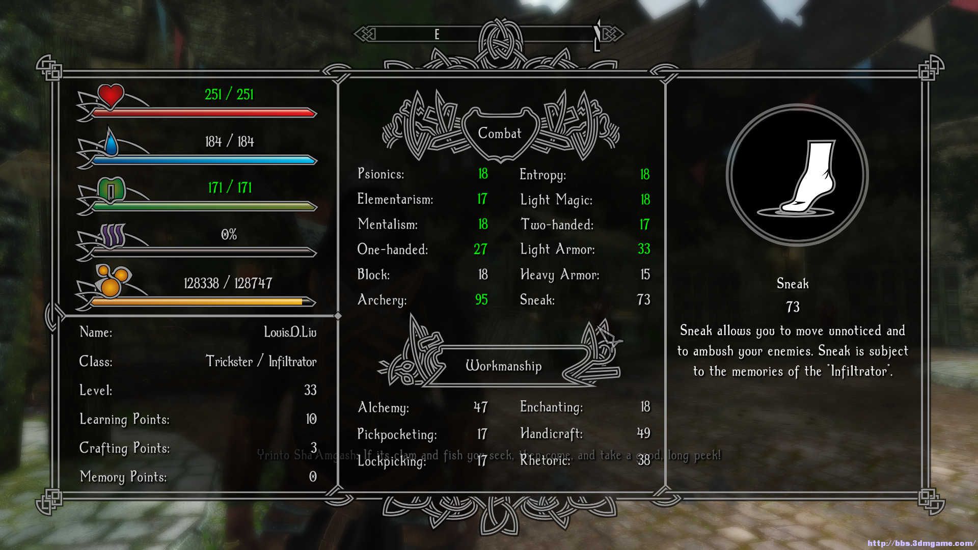 【再次推荐——enderal恩达瑞尔mod】60小时 的游戏时间,说说游戏内容