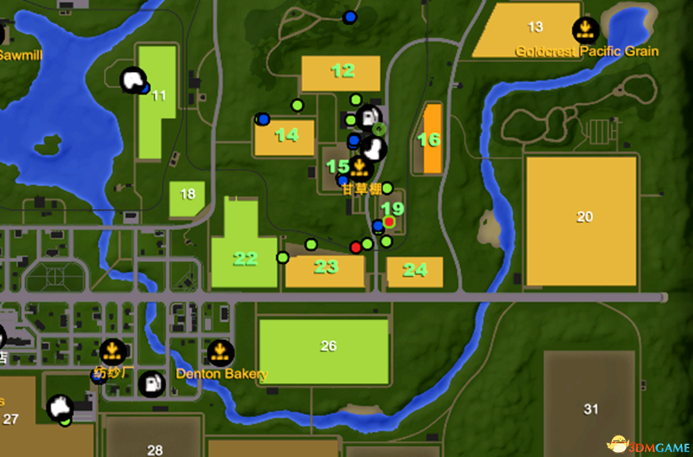 模拟农场 20超大地图图片