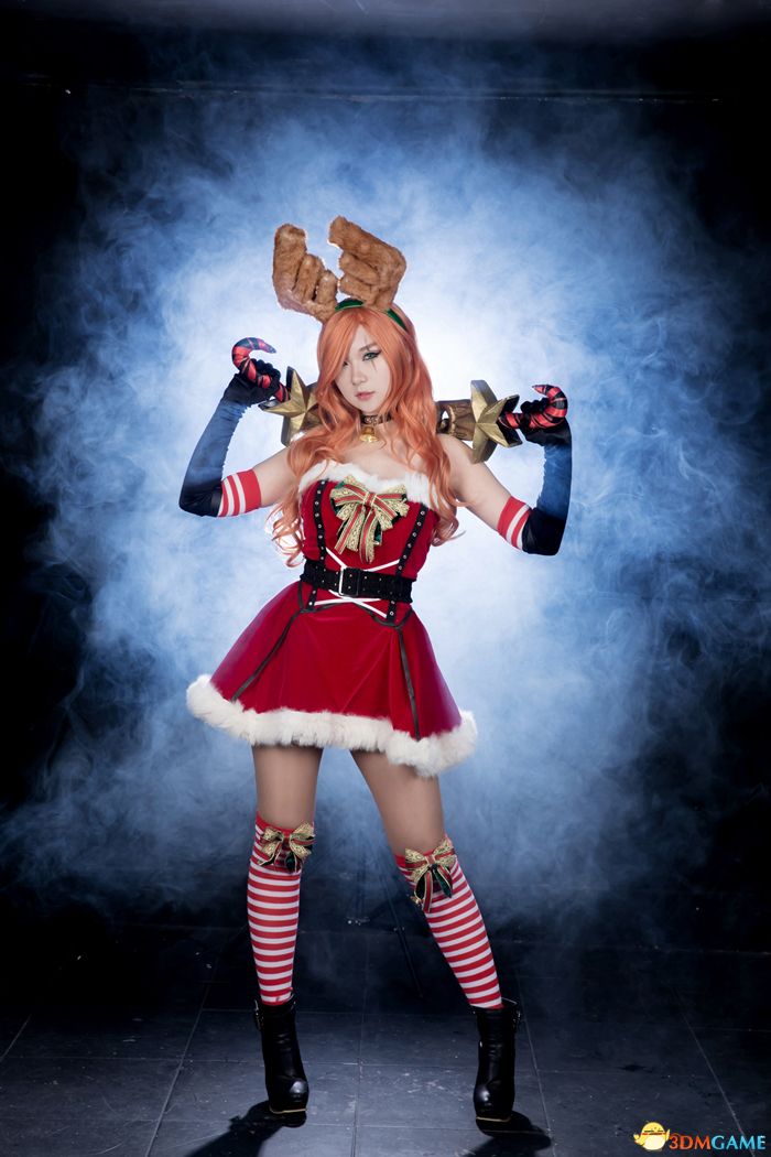 英雄联盟 夺命美人卡特琳娜性感美腿美女cosplay