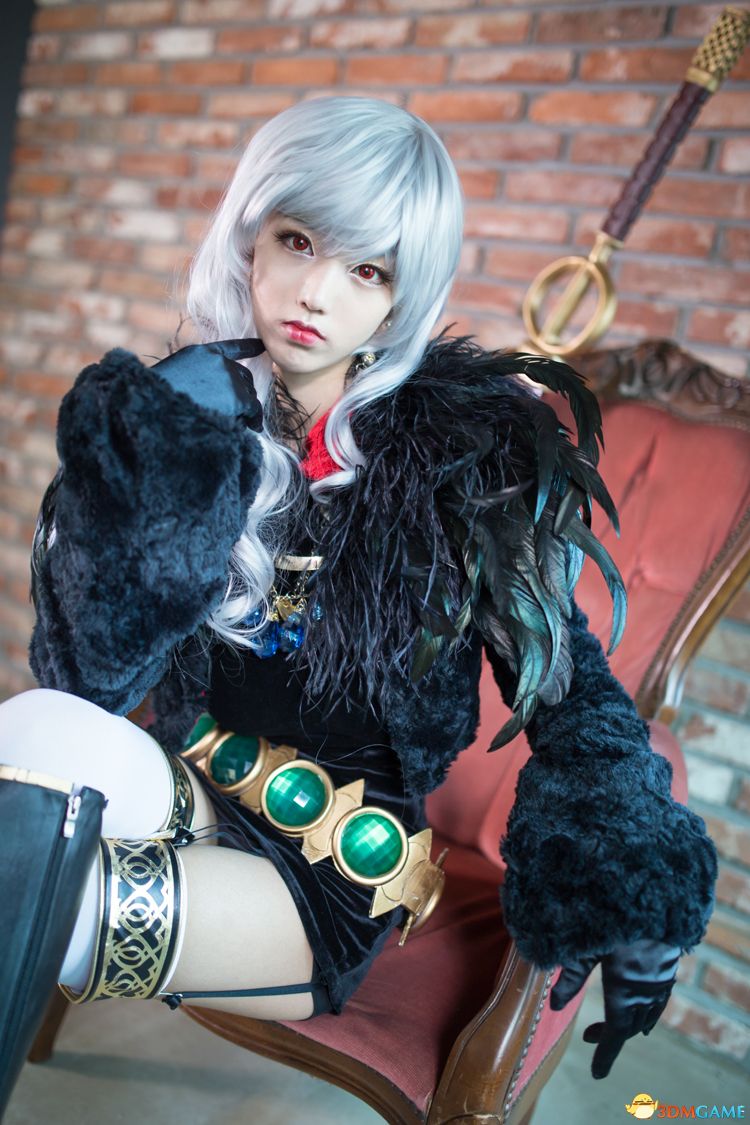 地下城与勇士女鬼剑士性感美腿丝袜美女cosplay