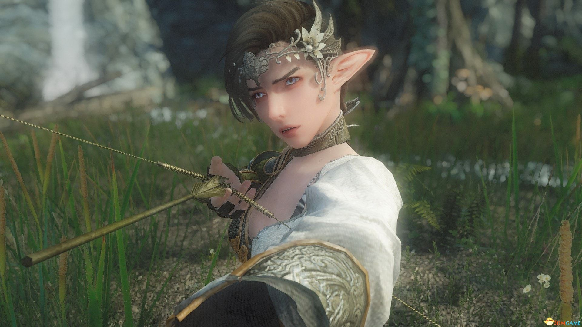 贴个新捏的精灵妹子