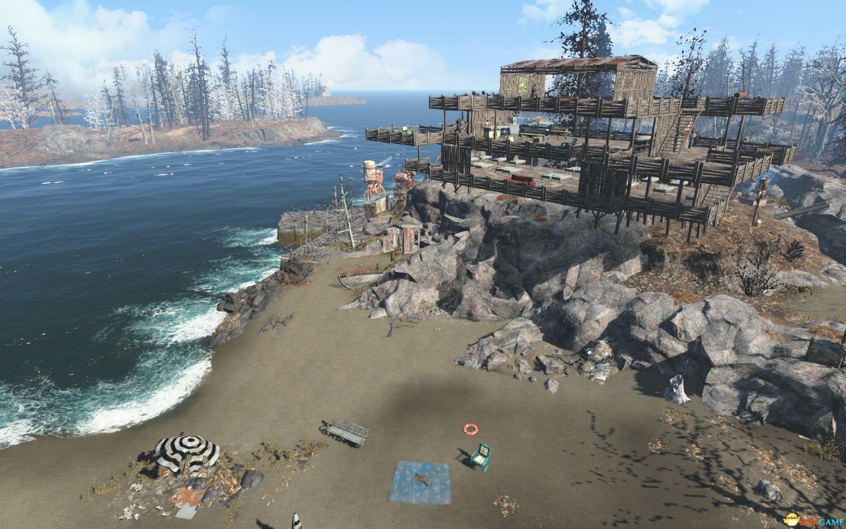 论坛 69 热门游戏 69 《辐射4》 69 远港修的两座新华式建筑,求