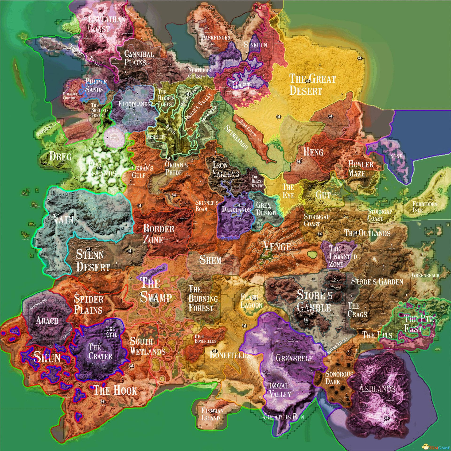 剑士地图图片