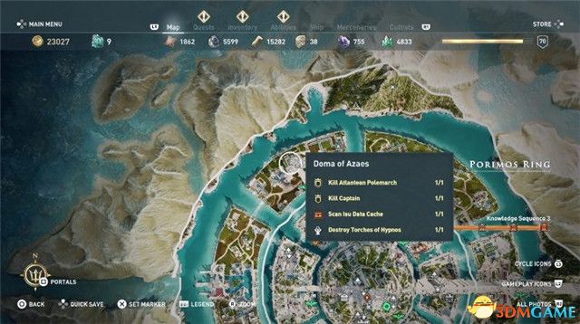 《刺客信条：奥德赛》亚特兰蒂斯之命运DLC图文攻略  全支线全成就攻略