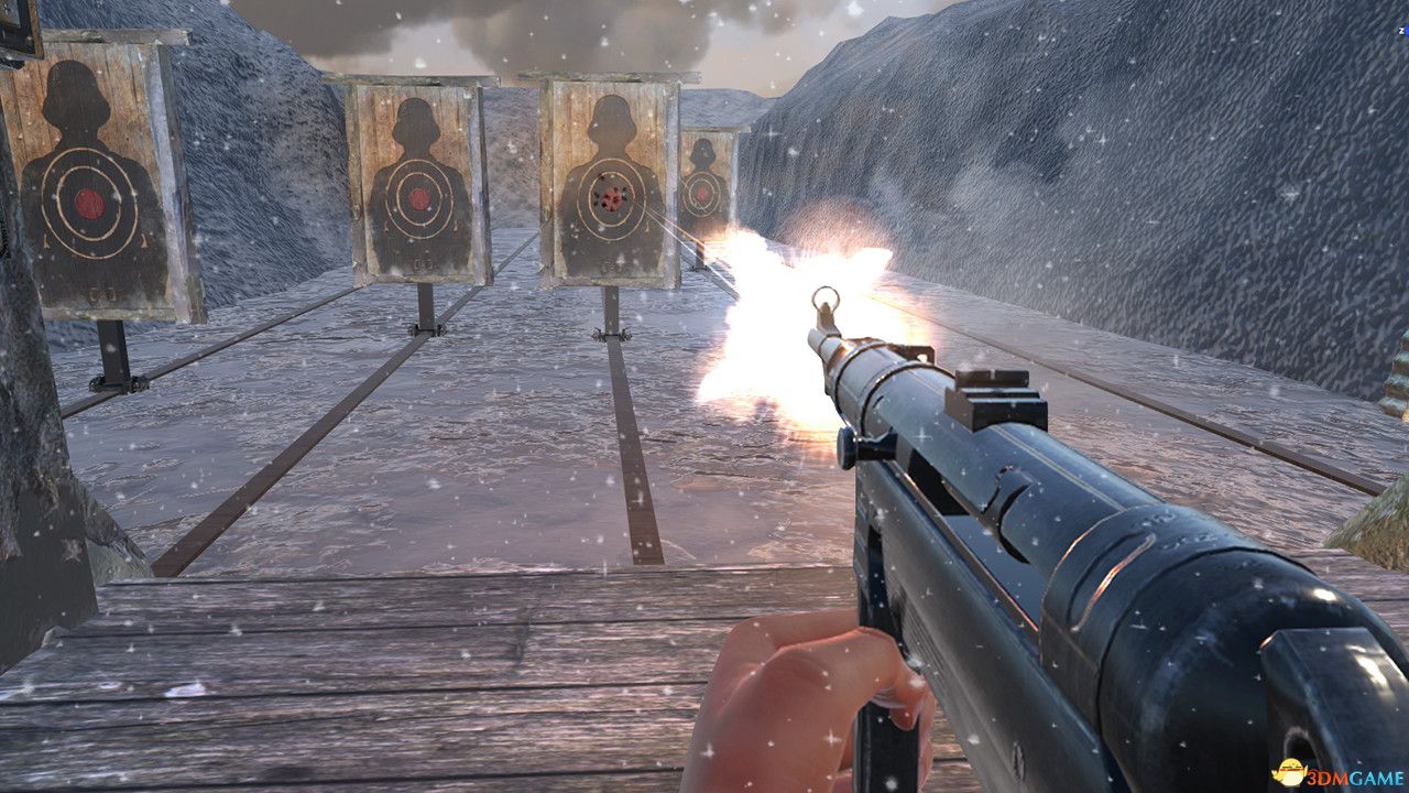 二战冬季射击场VR模拟器（World War 2 Winter Gun Range VR Simulator）VREX镜像版