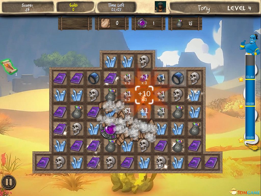 阿拉伯宝藏：午夜比赛（Arabian Treasures: Midnight Match）|解压即玩|