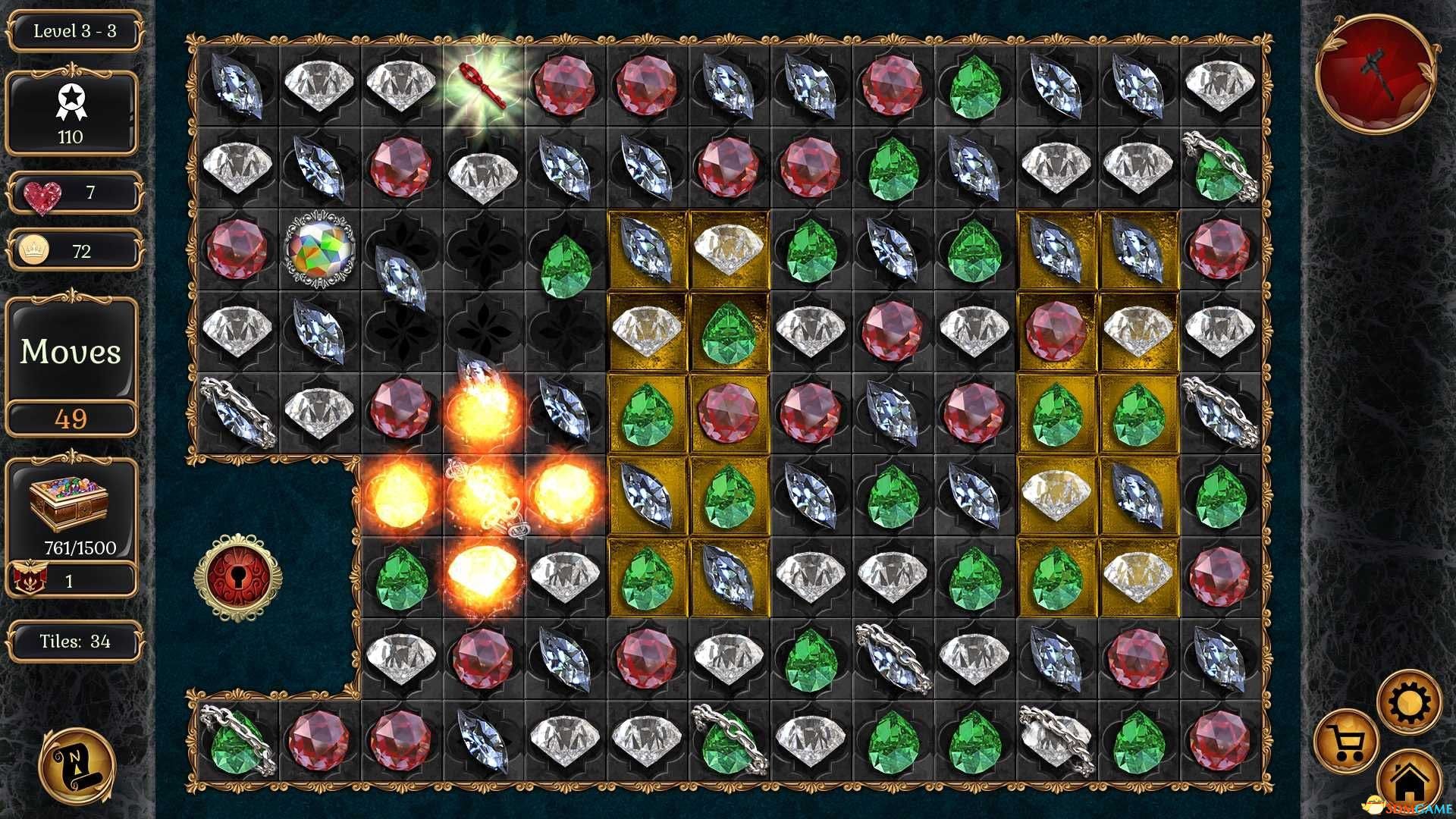 珠宝搭配起源：皇宫（Jewel Match Origins: Palais Imperial）典藏版 |解压即玩|