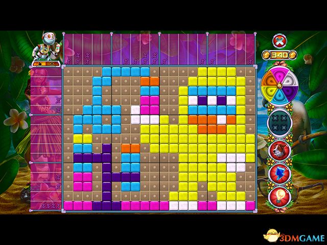 彩虹马赛克14:夏威夷度假(Rainbow Mosaics 14: Hawaiian Vacation)|解压即玩|