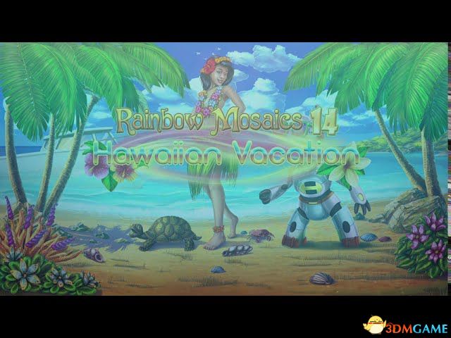 彩虹马赛克14:夏威夷度假(Rainbow Mosaics 14: Hawaiian Vacation)|解压即玩|