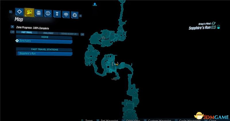 《无主之地3》DLC4 狂人克里格之脑内高潮大作战攻略 全支线任务全隐藏符号收集攻略