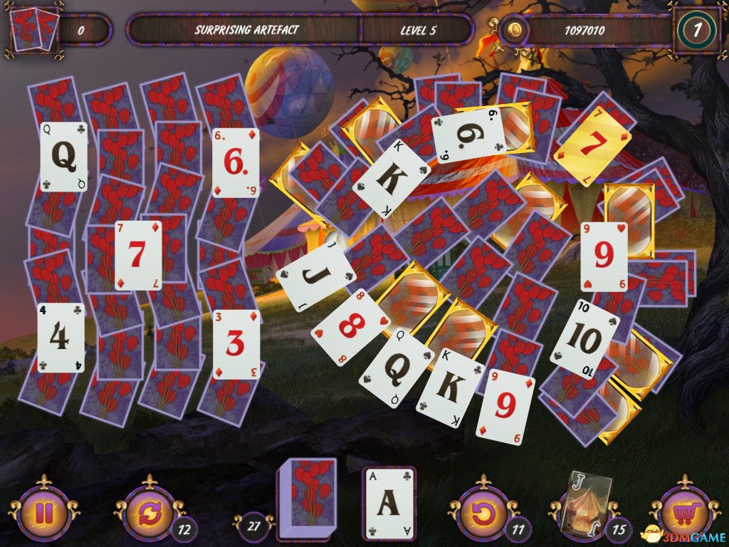 黑色纸牌：神秘马戏团（Dark Solitaire. Mystical Circus）|解压即玩|