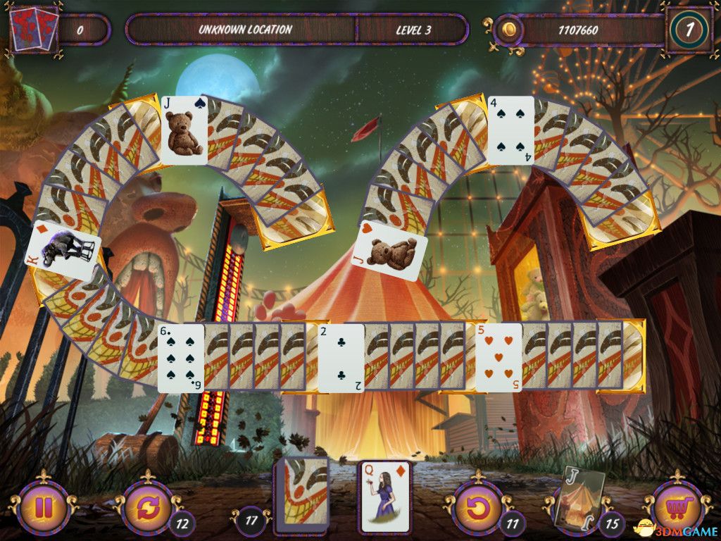 黑色纸牌：神秘马戏团（Dark Solitaire. Mystical Circus）|解压即玩|