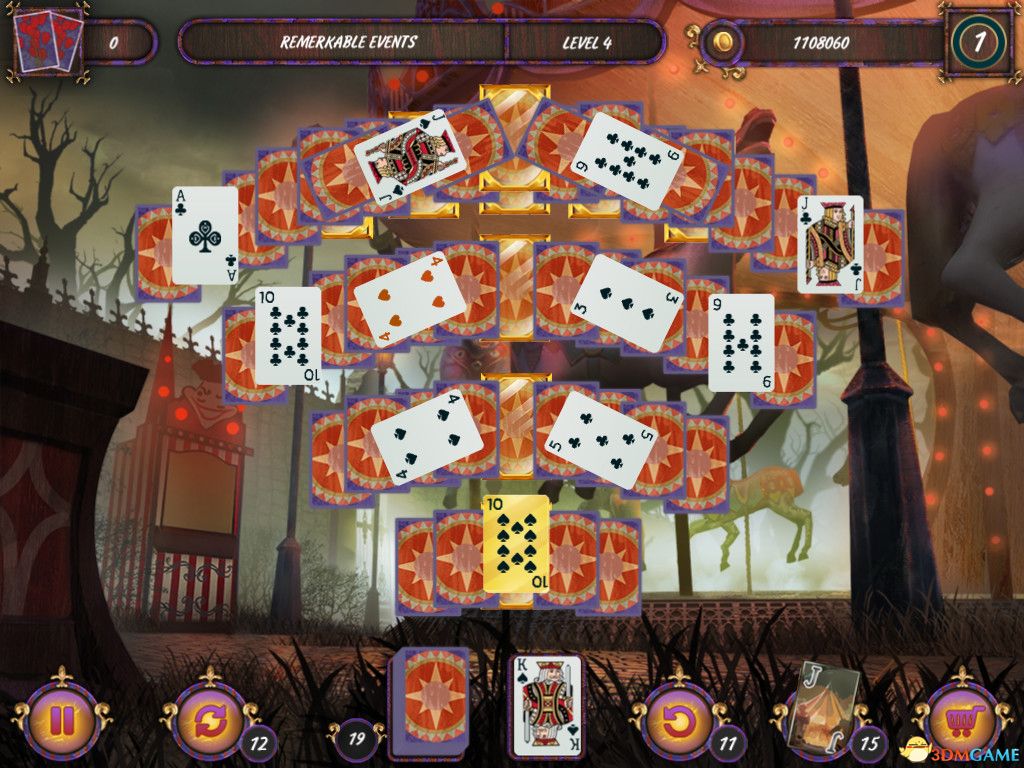 黑色纸牌：神秘马戏团（Dark Solitaire. Mystical Circus）|解压即玩|