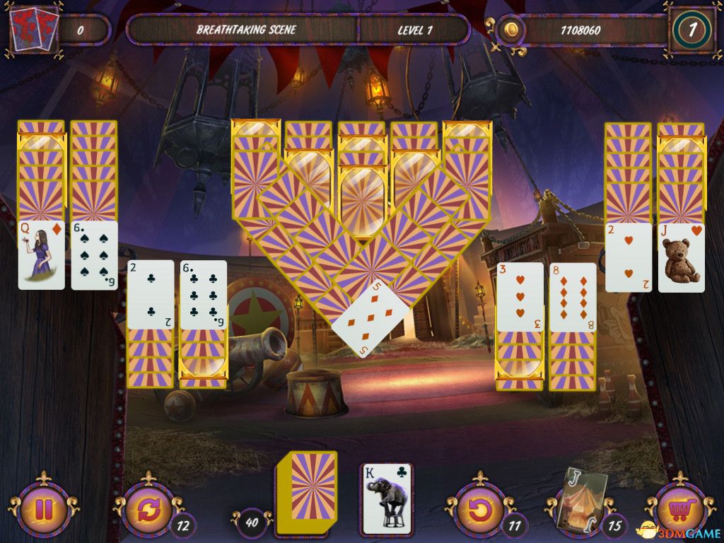 黑色纸牌：神秘马戏团（Dark Solitaire. Mystical Circus）|解压即玩|