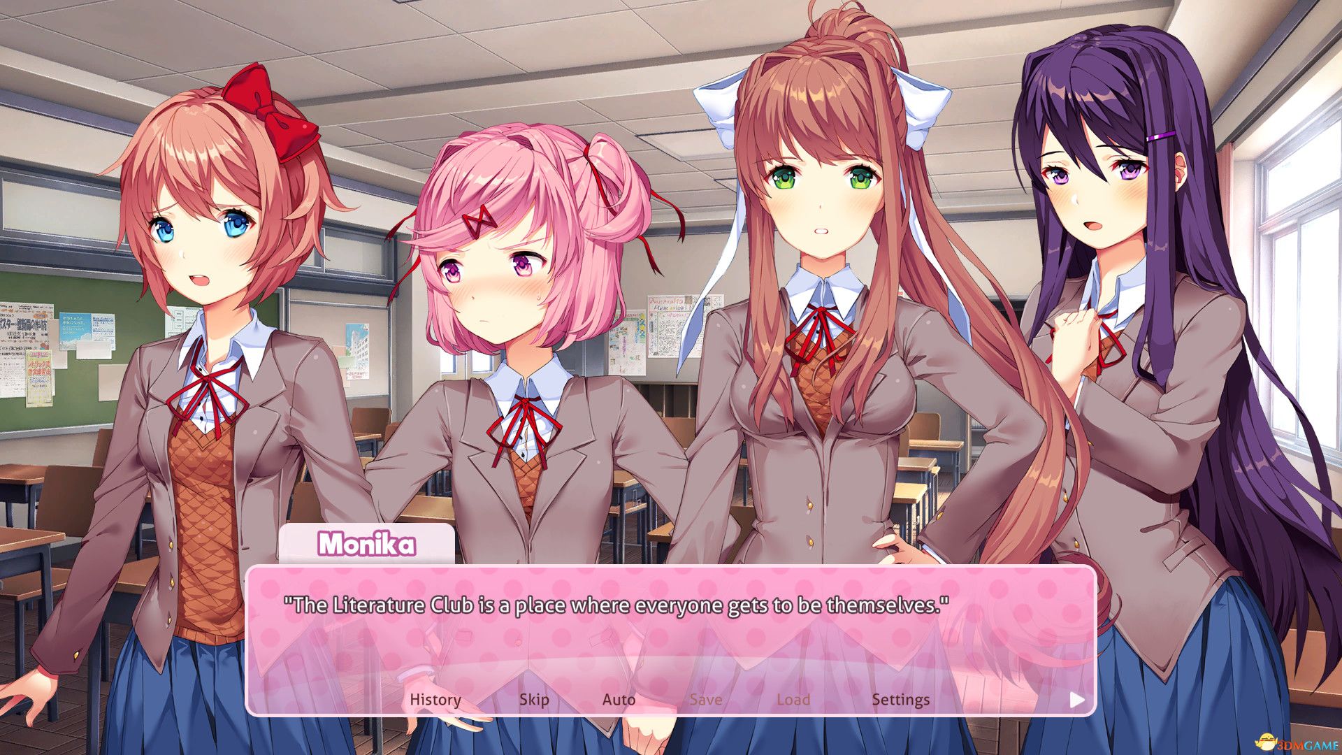 】《心跳文学部（Doki Doki Literature Club Plus!）》官方中文DOGE镜像版[CN/TW/EN/JP] -  PC游戏新作发布/预览区- 3DMGAME论坛- Powered by Discuz!