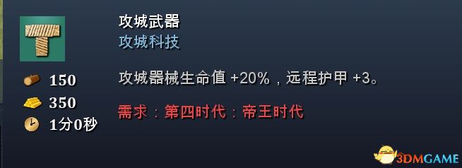 《帝国时代4》图文百科教程 全文明建筑兵种科技详解