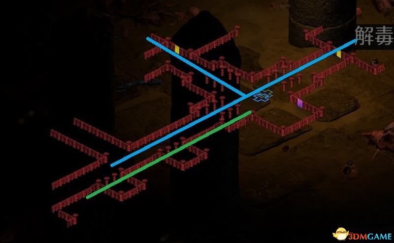 《暗黑破坏神2》塔拉夏古墓位置 塔拉夏密室地图规律