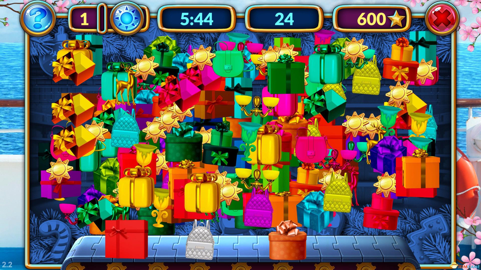 购物中心20：圣诞游轮（Shopping Clutter 20: Christmas Cruise）|解压即玩|