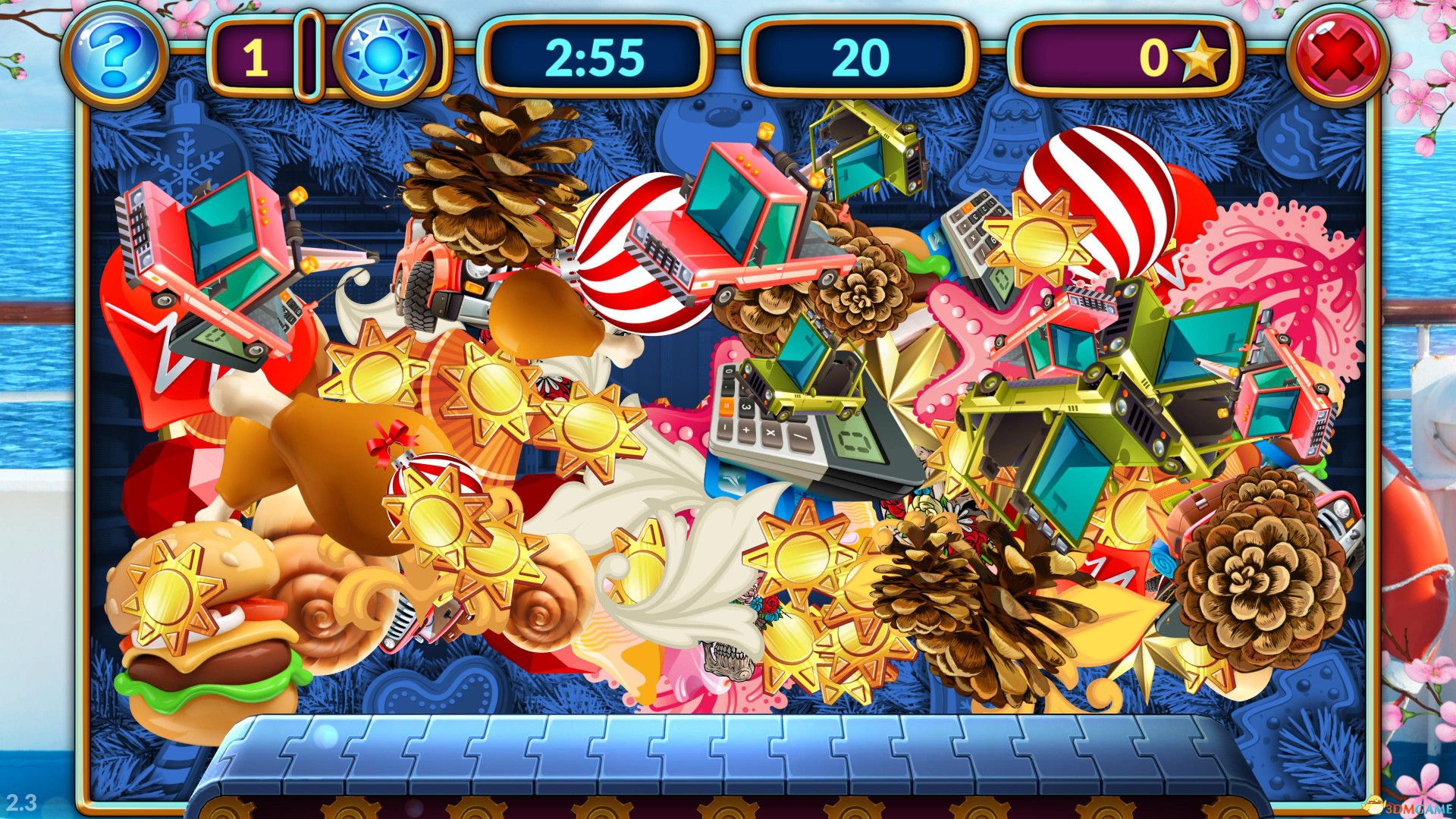 购物中心20：圣诞游轮（Shopping Clutter 20: Christmas Cruise）|解压即玩|