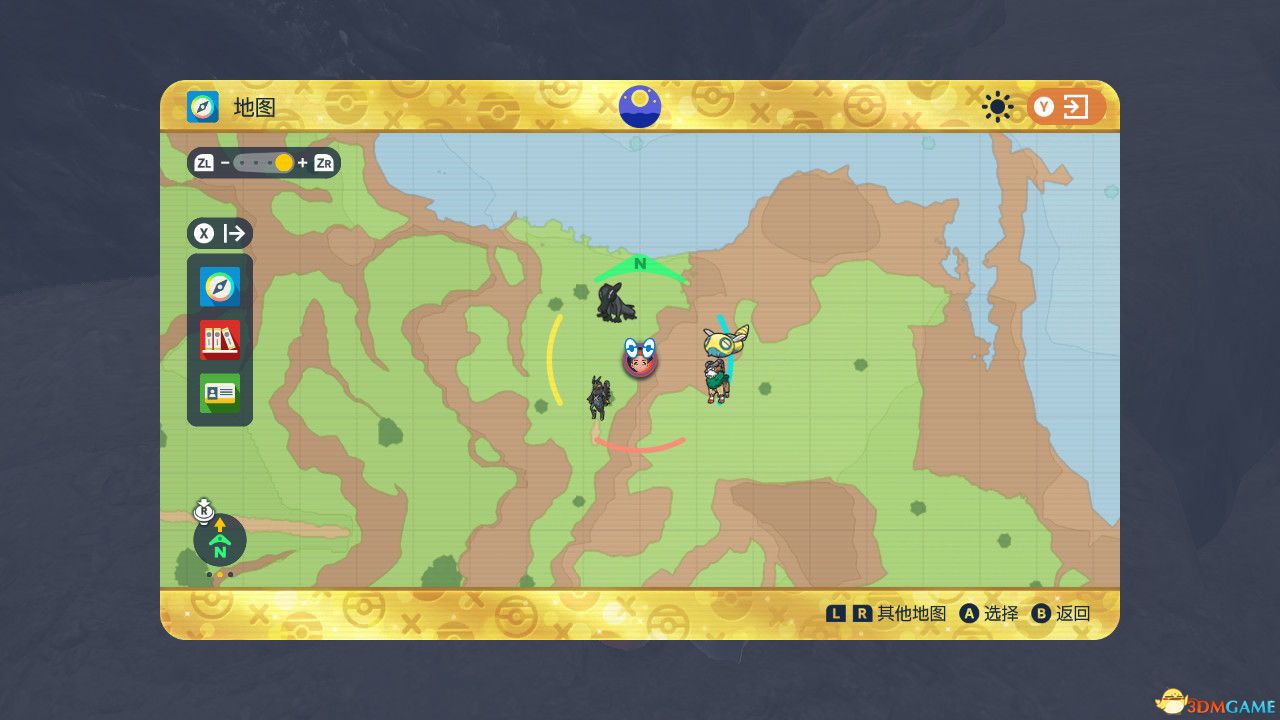 《宝可梦朱紫：蓝之圆盘DLC》全神兽位置攻略 点心大叔神兽捕捉攻略