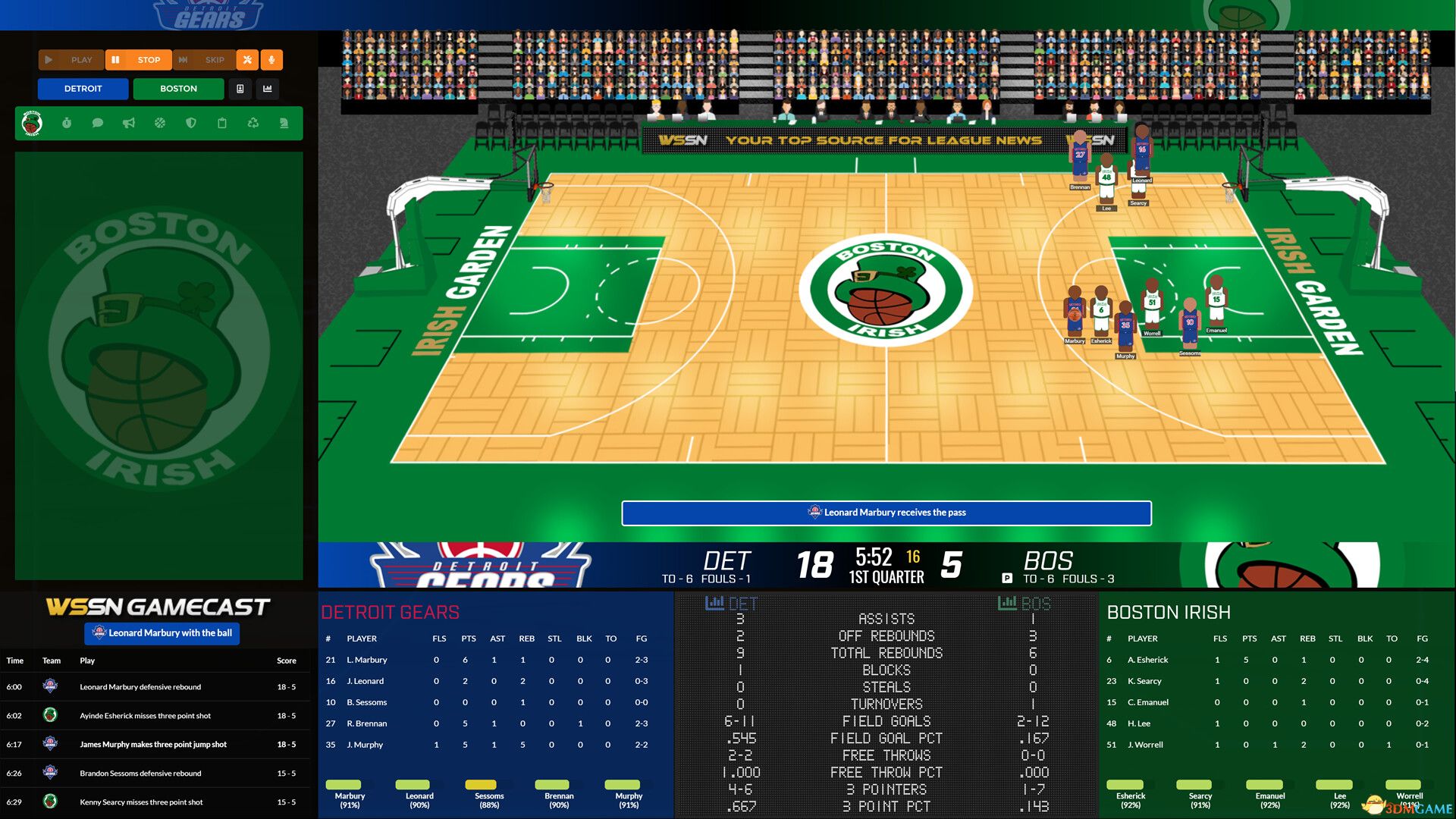 【10.30.24】《选秀日运动：职业篮球2025（Draft Day Sports Pro Basketball 2025）》TENOKE镜像版[EN] PC新游发布与体验区