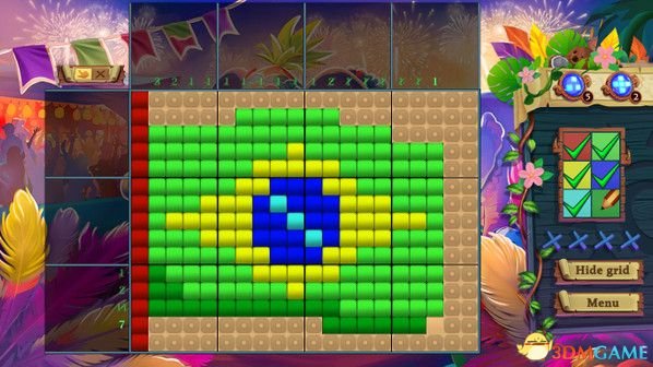 冒险马赛克巴西嘉年华（Adventure Mosaics: Brazilian Carnival）|解压即玩|