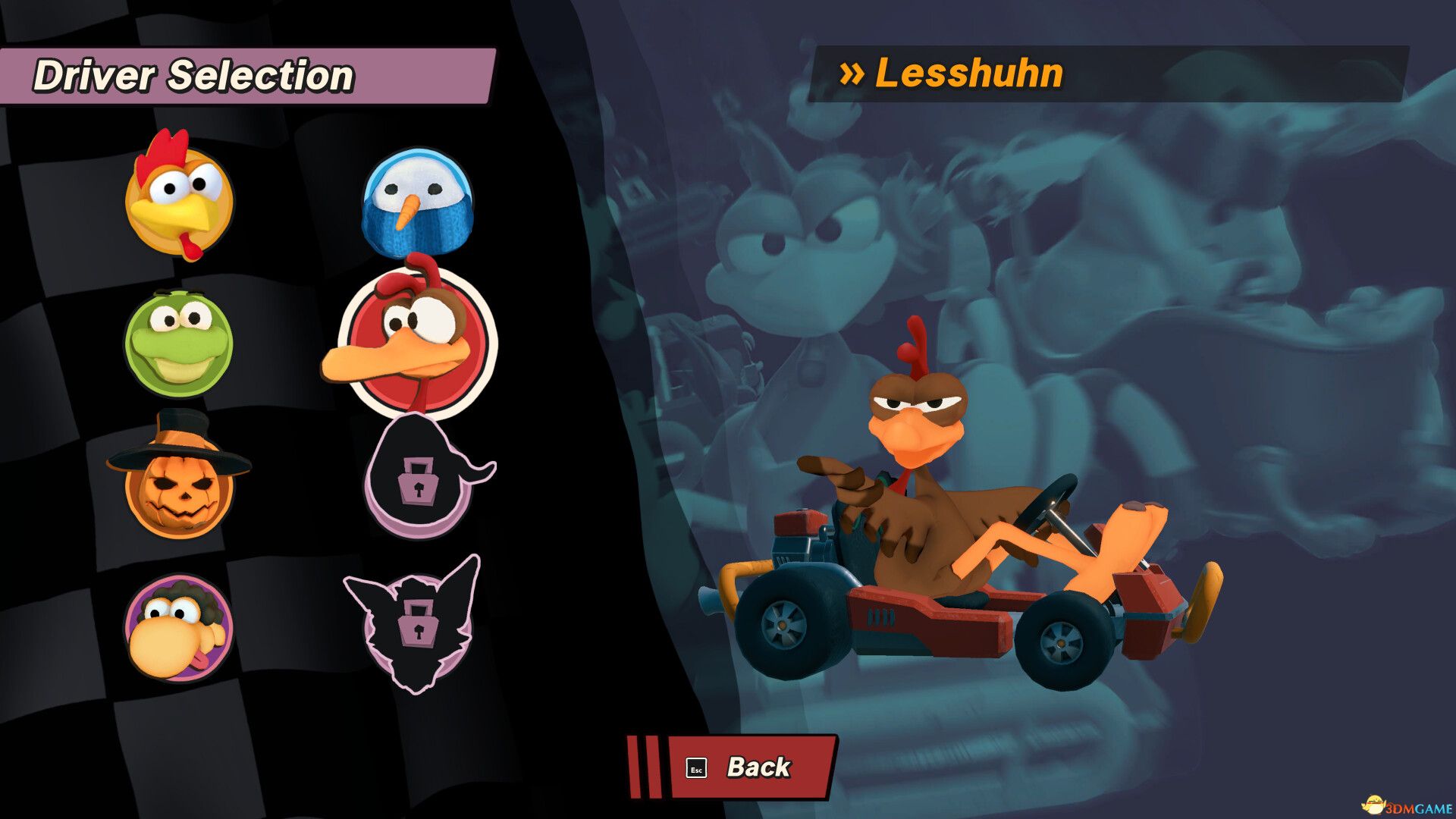 疯狂公鸡卡丁车4(Moorhuhn Kart 4)|解压即玩|