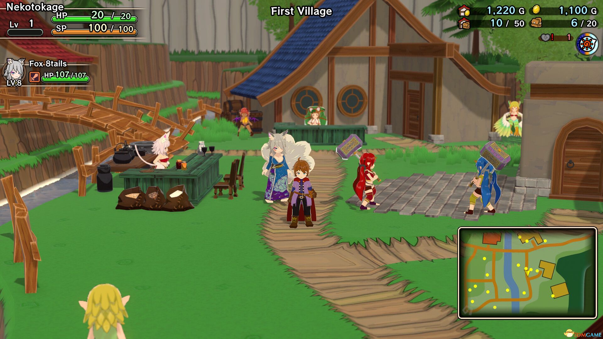 魔物娘与神秘冒险（Monster Girls Mysterious Adventure）重制版 |解压即玩|