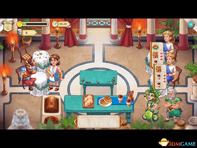 希腊厨房狂潮：狄俄尼索斯（Greek Kitchen Frenzy: Dionysus）典藏版 |解压即玩|