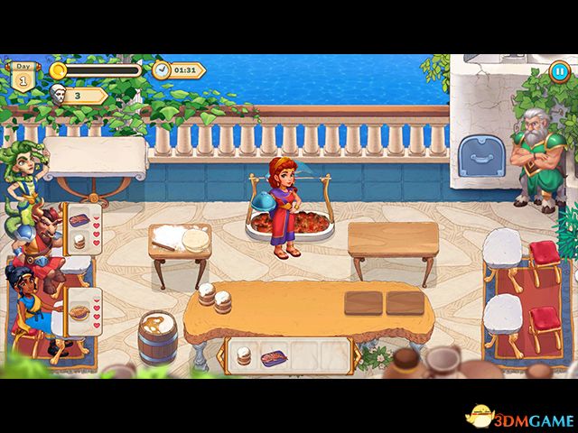 希腊厨房狂潮：狄俄尼索斯（Greek Kitchen Frenzy: Dionysus）典藏版 |解压即玩|