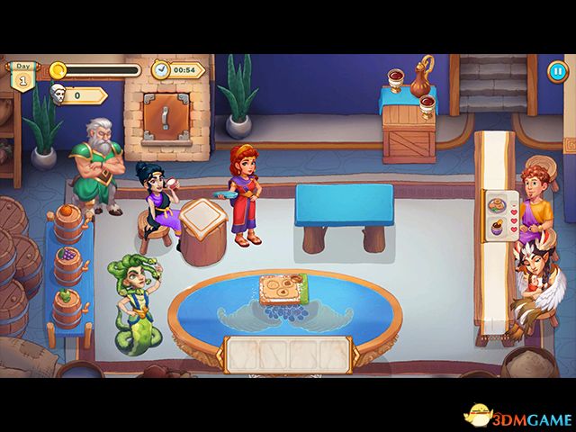 希腊厨房狂潮：狄俄尼索斯（Greek Kitchen Frenzy: Dionysus）典藏版 |解压即玩|