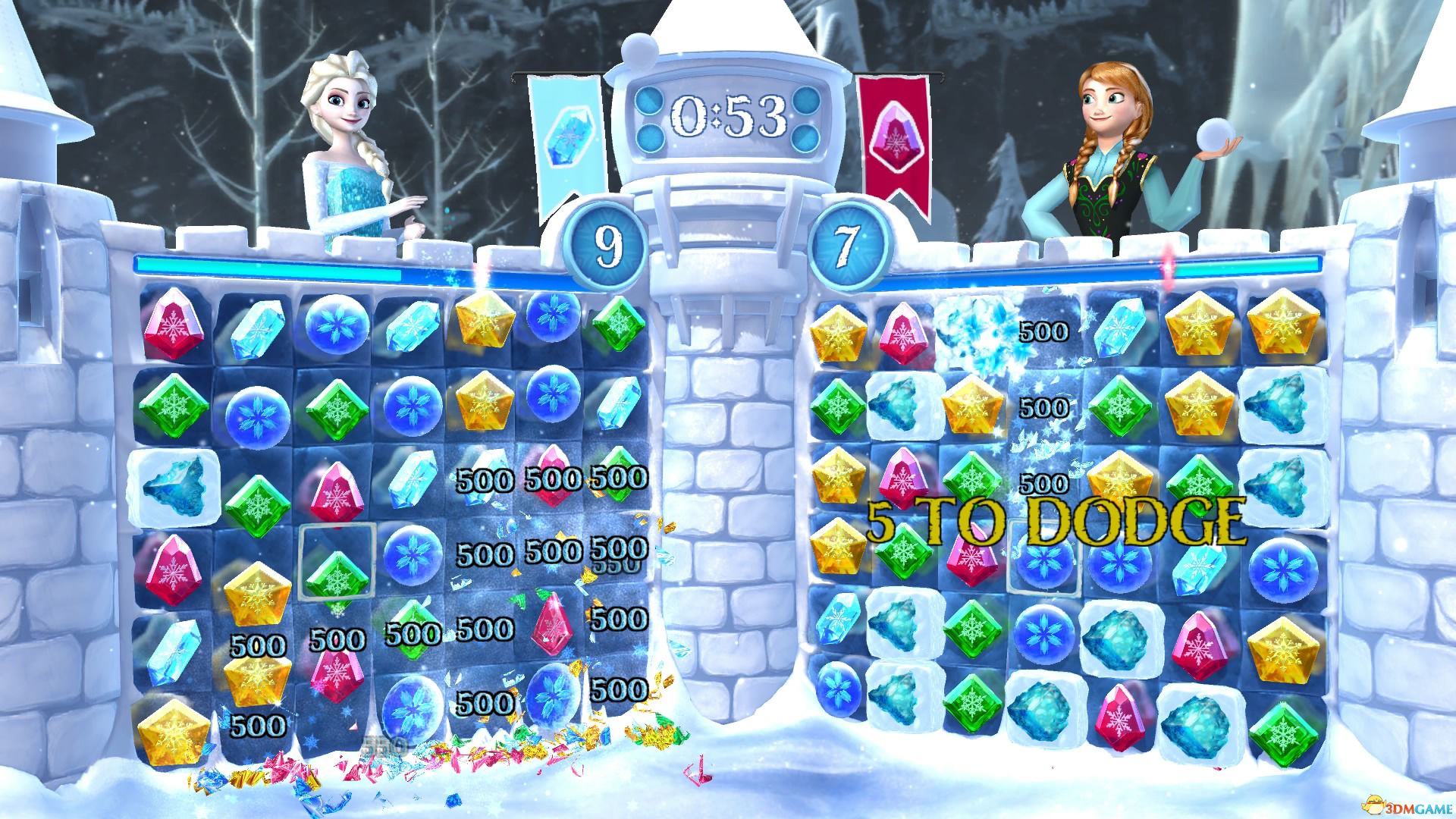 冰雪奇缘冰纷乐:雪球大战(Frozen Free Fall: Snowball Fight)v1.0.64 |解压即玩|