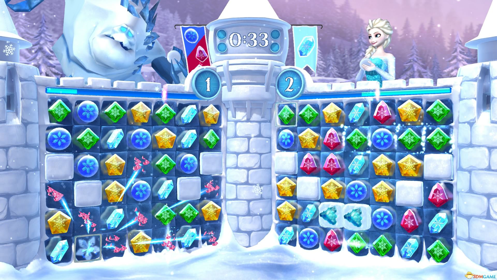 冰雪奇缘冰纷乐:雪球大战(Frozen Free Fall: Snowball Fight)v1.0.64 |解压即玩|