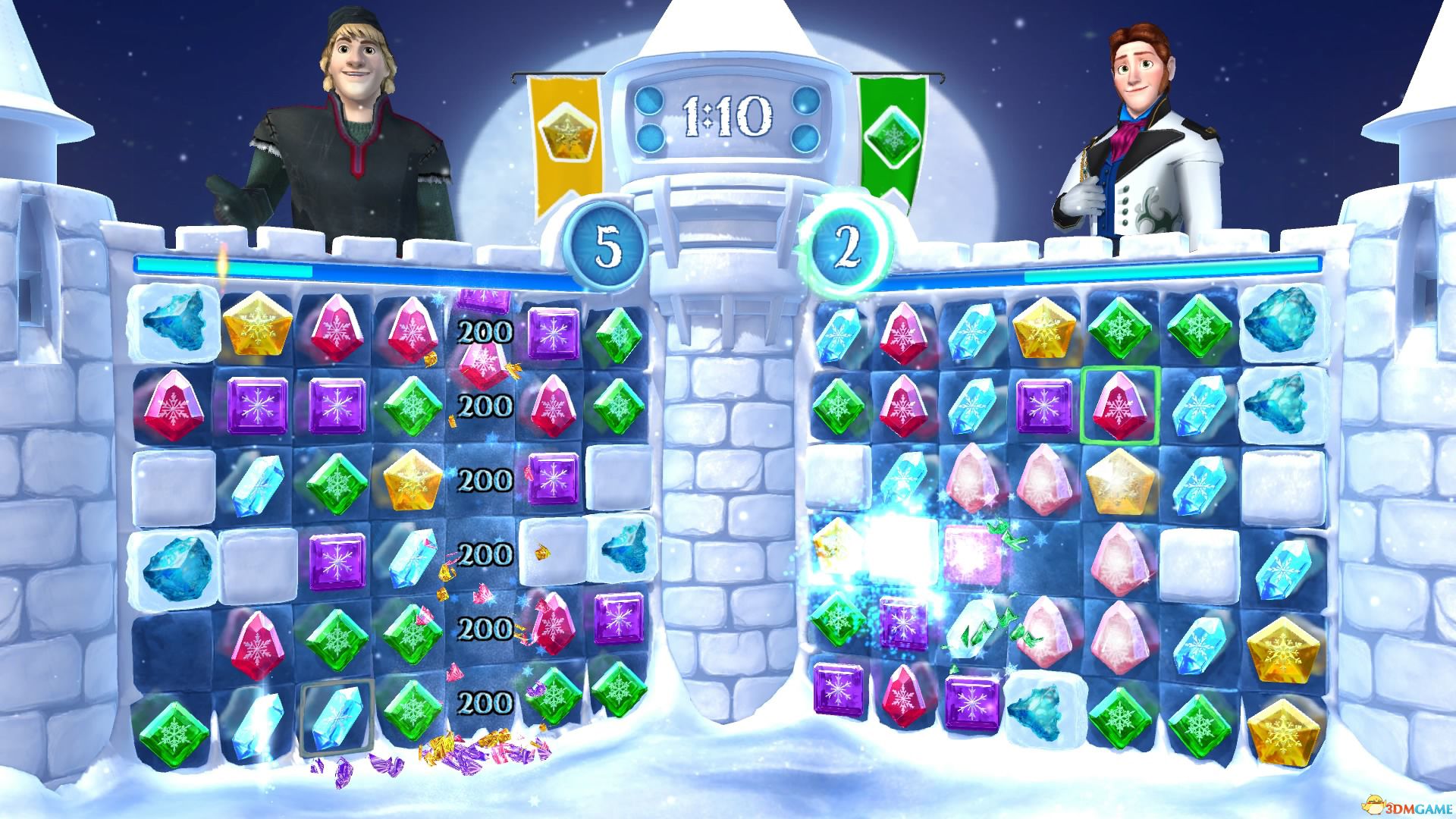 冰雪奇缘冰纷乐:雪球大战(Frozen Free Fall: Snowball Fight)v1.0.64 |解压即玩|