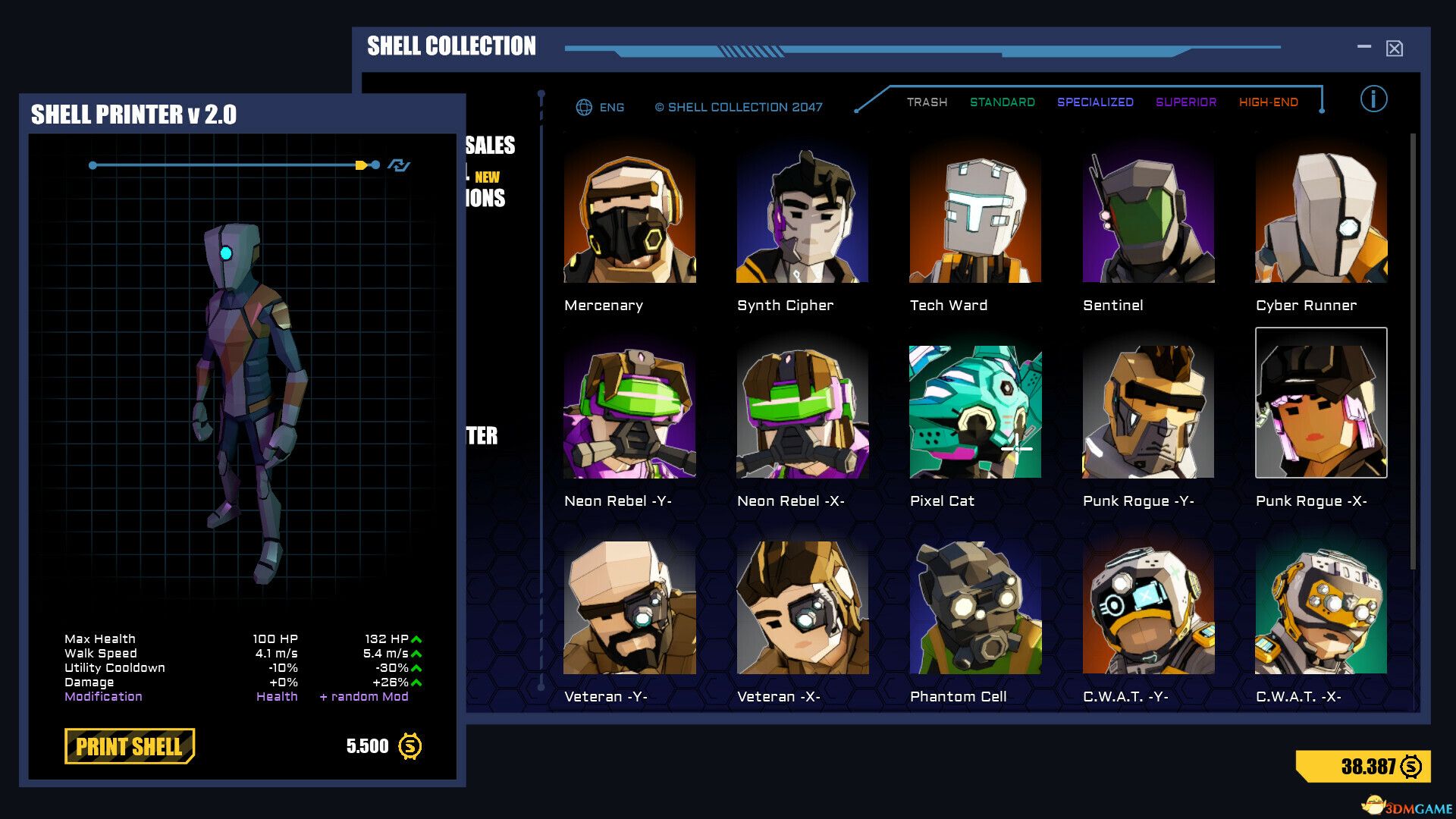 攻壳行者（Shell Runner）|解压即玩|