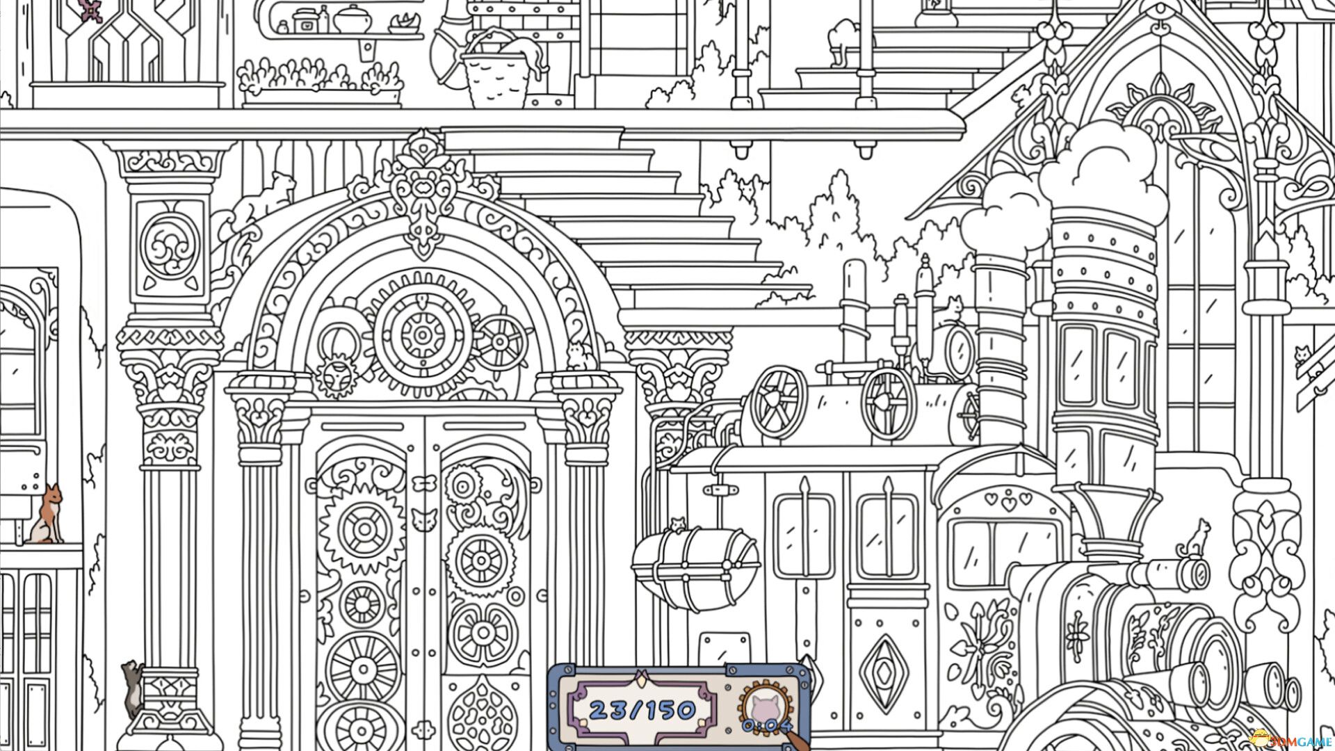 隐藏猫咪3:蒸汽世界(HIDDEN CATS 3: Steampunk)|解压即玩|
