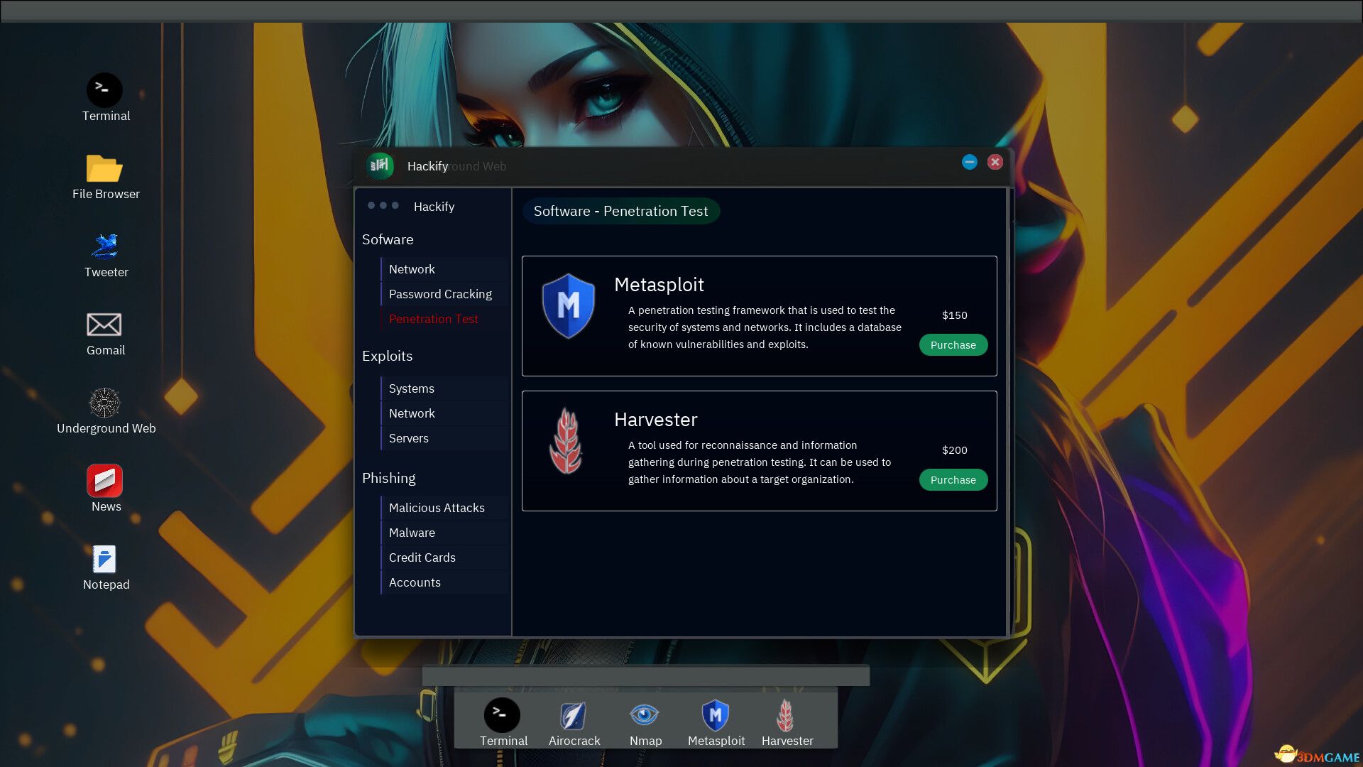 匿名黑客模拟器(Anonymous Hacker Simulator)官方中文 |解压即玩|