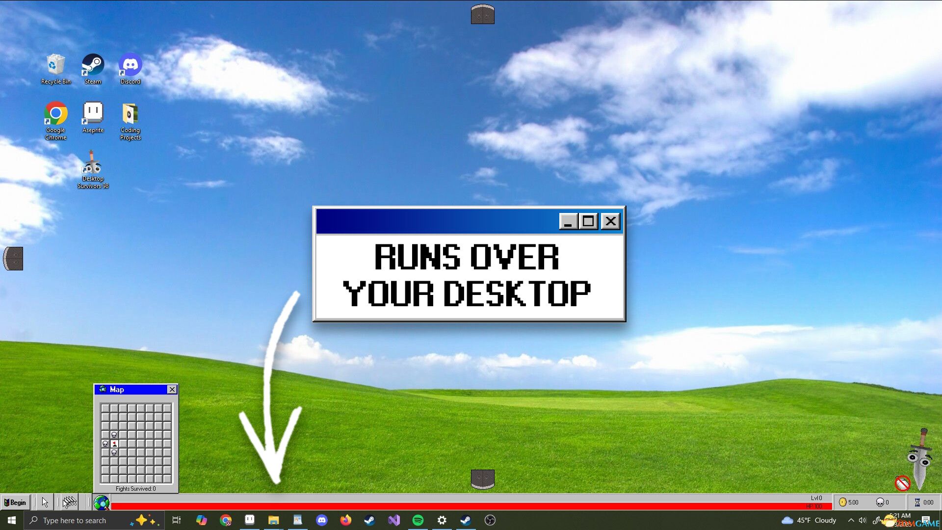 桌面幸存者98（Desktop Survivors 98）|解压即玩|