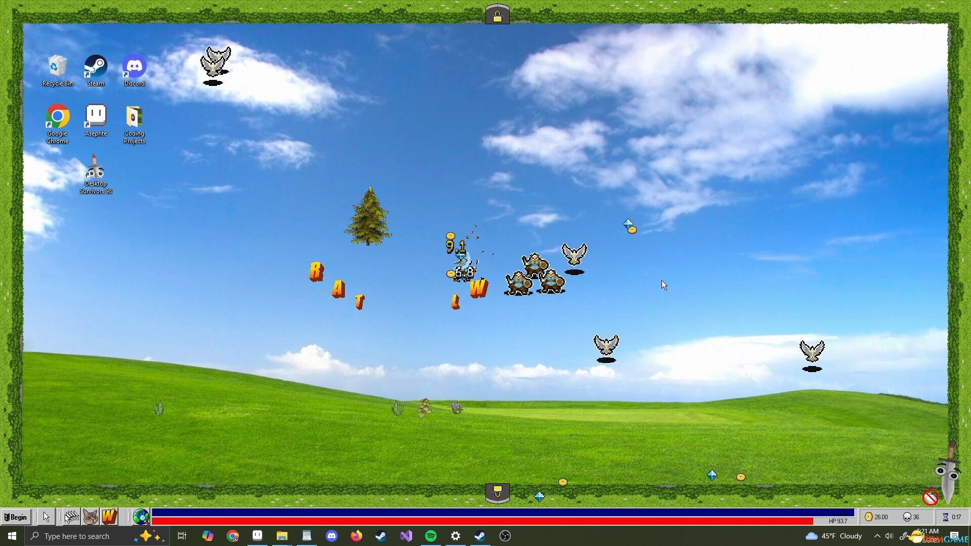 桌面幸存者98（Desktop Survivors 98）|解压即玩|