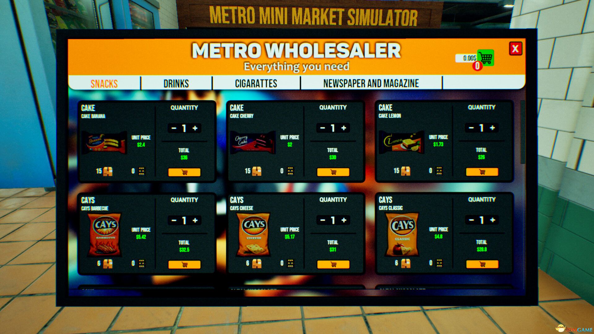 地铁迷你市场模拟器（Metro Mini Market Simulator）官方中文 |解压即玩|