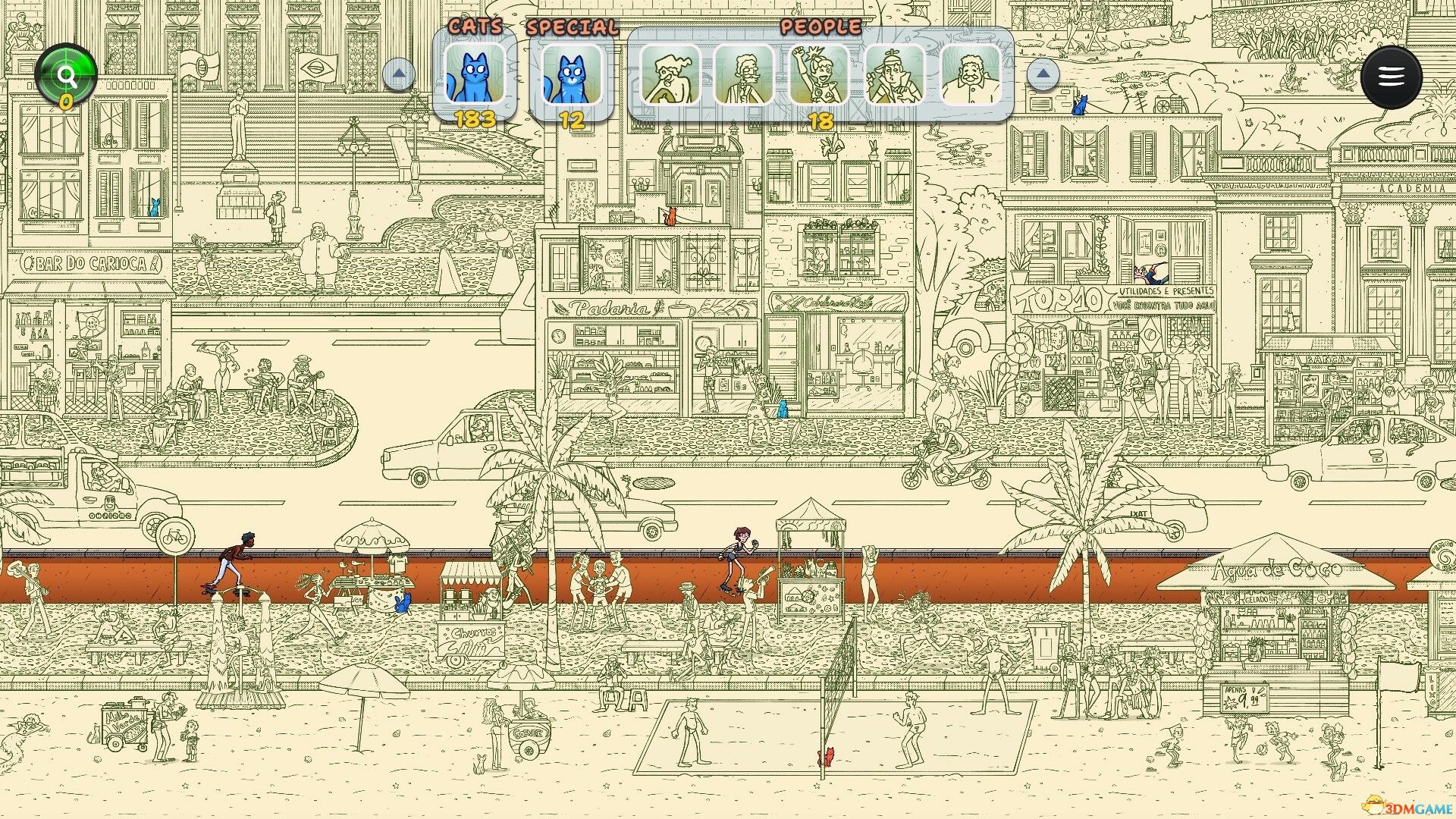 隐藏在里约热内卢的猫(Hidden Cats in Rio de Janeiro)|解压即玩|