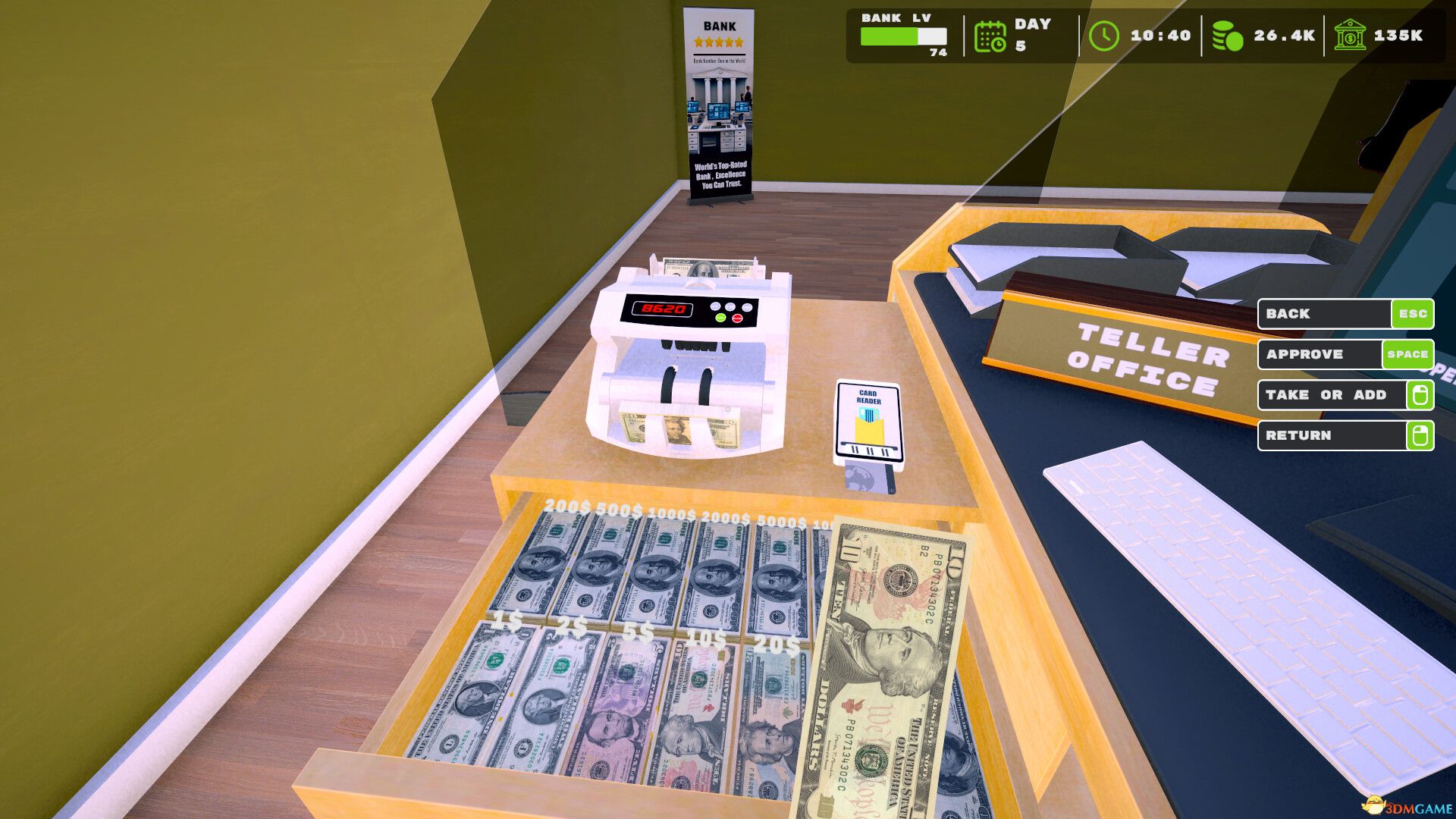 银行模拟器（Bank Simulator）官方中文 Early Access |解压即玩|
