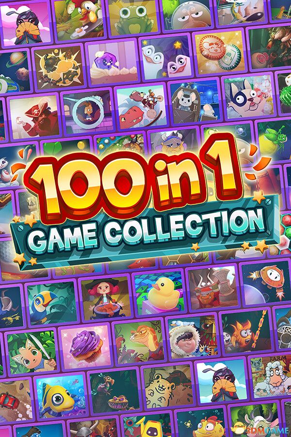 《100合1游戏合集（100 in 1 Game Collection）》TENOKE镜像版[EN] 休闲解谜-第2张