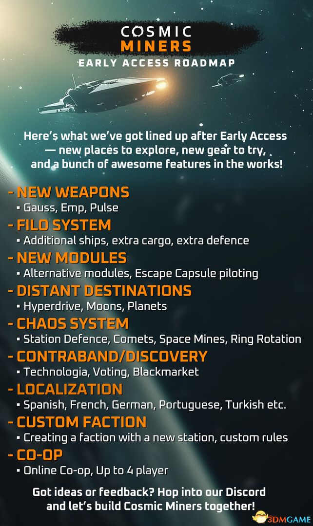 宇宙矿工(Cosmic Miners)Early Access |解压即玩|