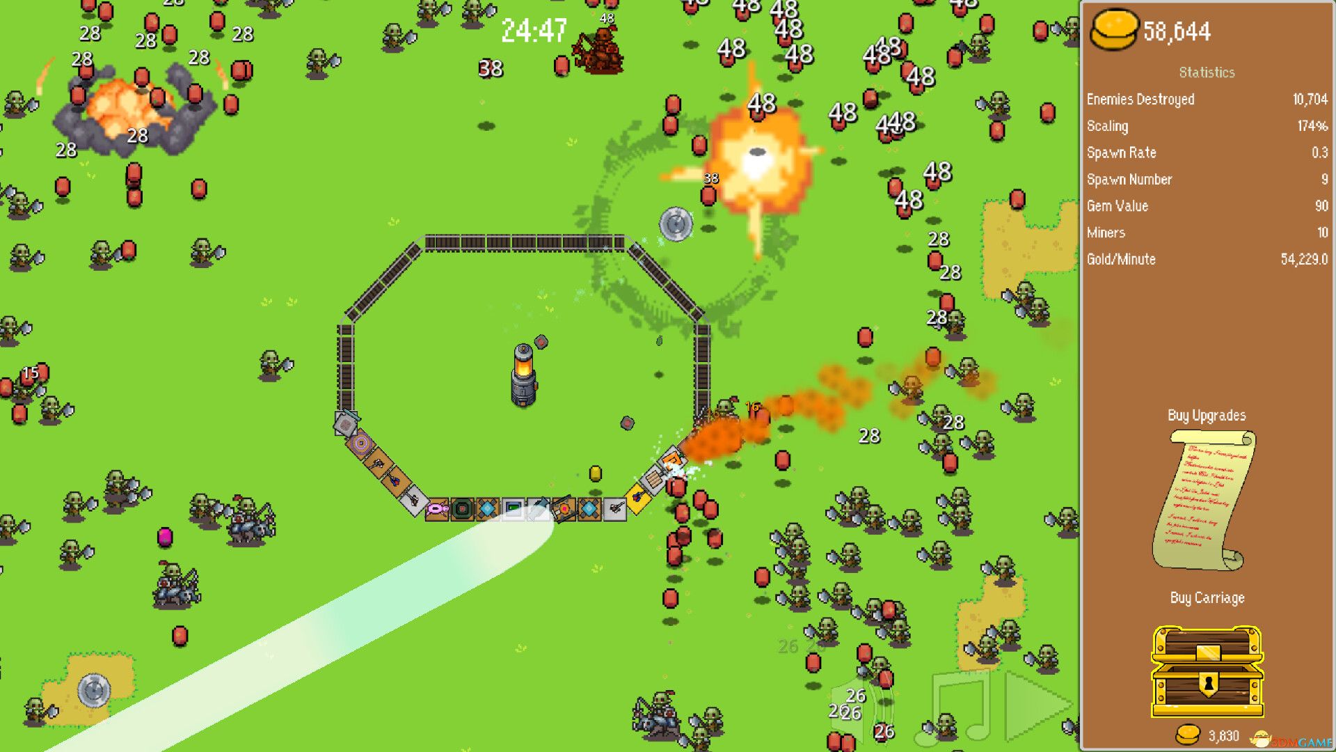 请上车! 火车防御特快(All Aboard! The Train Defense Express)|解压即玩|